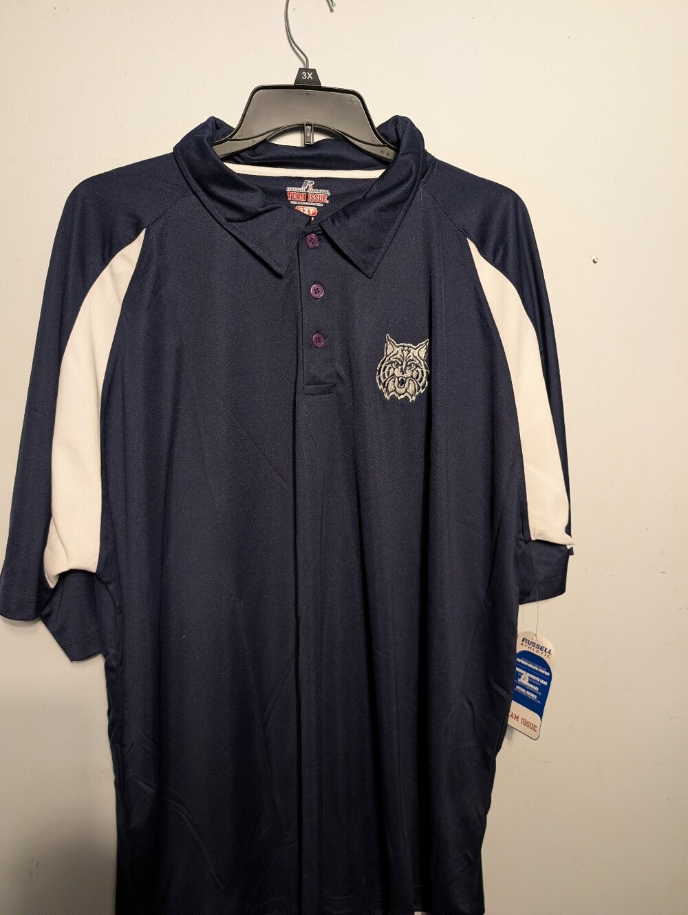 Wildcat Logo Polo 3XLT
